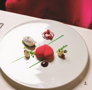 L’Amour au menu du restaurant Brugmann